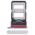 For Xiaomi Redmi K60 Pro SIM Card Tray + SIM Card Tray (Silver)