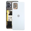 For Motorola Moto G73 Original Battery Back Cover(White)