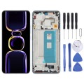 For Xiaomi Redmi K60 Pro Original OLED Material LCD Screen Digitizer Full Assembly with Frame (Blue)