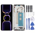 For Xiaomi Redmi K60 Pro Original OLED Material LCD Screen Digitizer Full Assembly with Frame (Silve