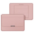 4 in 1 Universal Laptop Holder PU Waterproof Protection Wrist Laptop Bag, Size:13/14inch(Rose gold)