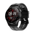 E13 1.28 inch IPS Color Screen Smart Watch, IP68 Waterproof, Silicone Watchband,Support Heart Rate M