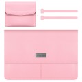 Litchi Pattern PU Leather Waterproof Ultra-thin Protection Liner Bag Briefcase Laptop Carrying Bag f