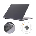 ENKAY for Huawei MateBook X Pro US Version 2 in 1 Crystal Protective Case with TPU Keyboard Film(Bla