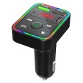 F2 Car FM Transmitter MP3 USB Charger Player with LED Backlight FM Transmitter with Bluetooth Transm