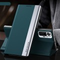 For Xiaomi Redmi Note 10 Pro / Note 10 Pro Max Side Electroplated Magnetic Ultra-Thin Horizontal Fli