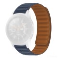 For Samsung Galaxy Gear S3 Silicone Magnetic Watch Band(Indigo)