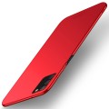 For Samsung Galaxy A02s EU / A03s / M02s / F02s MOFI Frosted PC Ultra-thin Hard Case(Red)