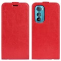For Motorola Moto Edge 30 5G R64 Texture Vertical Flip Leather Phone Case(Red)