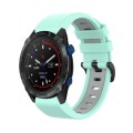 For Garmin Descent MK2i 26mm Silicone Sports Two-Color Watch Band(Water Duck+Grey)