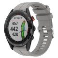 For Garmin Approach S62 22mm Silicone Sports Watch Band(Grey)