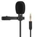 Yanmai R955 Mini Teaching Live Interview Wired Condenser Lavalier Lapel Microphone