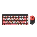 QW02 Wireless Keyboard Mouse Set(Red)