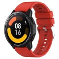 Protruding Head Silicone Strap Silver Buckle For Samsung Galaxy Watch Active2 40mm/44mm 20mm(Orange)