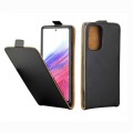 For Samsung Galaxy A53 5G Vertical Flip Leather Phone Case with Card Slot(Black)