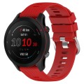 For Samsung Galaxy Watch Active 2 40mm 20mm Solid Color Soft Silicone Watch Band(Red)
