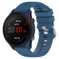 For Xiaomi MI Watch Sport 22mm Solid Color Soft Silicone Watch Band(Blue)