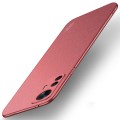 For Xiaomi 12T / 12T Pro / Redmi K50 Ultra MOFI Frosted PC Ultra-thin Hard Phone Case(Red)