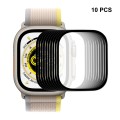 For Apple Watch Ultra 49mm 10pcs ENKAY 9H Full Cover Tempered Glass Watch Film