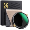 K&F CONCEPT KF01.2003  82mm Nano-X PRO Series ND2-ND32+CPL Filter HD Ultra-Thin Copper Frame 36-Laye