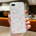 For iPhone 7 Plus / 8 Plus Fresh Small Floral Phone Case  Drop Glue Protective Cover(D06 Love of But