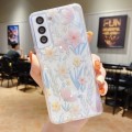 For Samsung Galaxy A73 5G Fresh Small Floral Epoxy TPU Phone Case(Pink Flowers 3)