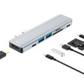 ENKAY Hat-Prince 7 in 2 Type-C to 4K HDMI Docking Station Adapter Hub SD/TF Card Reader