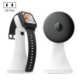 VB606 Smart Watch Style Baby Monitor Portable 2.4Ghz Wireless Video Baby Cry Alarm Mic Camera(US Plu