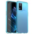 For Realme 8S 5G Candy Series TPU Phone Case(Transparent Blue)