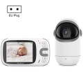 VB802 3.2 inch Baby Monitor Wireless Digital Video Rotating Camera(EU Plug)