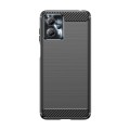 For Motorola Moto G23 Brushed Texture Carbon Fiber TPU Phone Case(Black)
