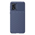 For Motorola Moto E13 Thunderbolt Shockproof TPU Protective Soft Phone Case(Blue)