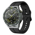 For Huawei Watch GT 3 SE 22mm Loop Silicone Watch Band(Black)