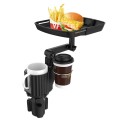 A01 Universal Adjustable Car Tray Portable Cup Holder Meal Tray Expanded Car Cup Holder
