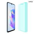 For Honor X7A 5pcs ENKAY Hat-Prince 0.26mm 9H 2.5D High Aluminum-silicon Tempered Glass Film