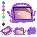 For Lenovo Tab M9 2023 Octopus Style EVA Hybrid PC Shockproof Tablet Case with Strap(Purple)
