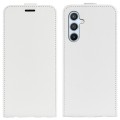 For Samsung Galaxy A54 5G R64 Texture Vertical Flip Leather Phone Case(White)