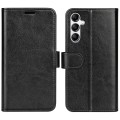 For Samsung Galaxy A34 5G R64 Texture Horizontal Flip Leather Phone Case(Black)