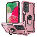 For Samsung Galaxy A54 5G Warship Armor 2 in 1 Shockproof Phone Case(Rose Gold)
