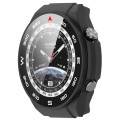 For Huawei Watch Ultimate PC+ Toughened Film Integrated Watch Protective Case(Black)