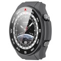 For Huawei Watch Ultimate PC+ Toughened Film Integrated Watch Protective Case(Grey)
