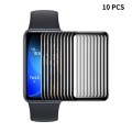 10pcs For Huawei Band 8 ENKAY Hat-Prince 3D Full Coverage Soft PC Edge + PMMA HD Screen Protector Fi