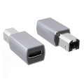 2pcs JUNSUNMAY USB Type-C Female to Male USB 2.0 Type-B Adapter Converter Connector for Printers Sca