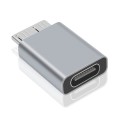 1 PCS JUNSUNMAY USB-C / Type-C Female to Male USB 3.0 Micro B Adapter Converter
