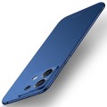 For Xiaomi?Redmi Note 13 5G MOFI Micro-Frosted PC Ultra-thin Hard Phone Case(Blue)