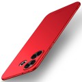 For Xiaomi Redmi Turbo 3 MOFI Micro-Frosted PC Ultra-thin Hard Phone Case(Red)