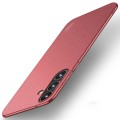 For Samsung Galaxy A34 5G MOFI Fandun Series Frosted PC Ultra-thin All-inclusive Phone Case(Red)