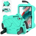 For Sumsung Galaxy Tab A8 10.5 2021 Ice Baby EVA Shockproof Hard PC Tablet Case(Mint Green+Black)