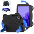 For Sumsung Galaxy Tab A7 10.4 2020 Ice Baby EVA Shockproof Hard PC Tablet Case(Black+Blue)