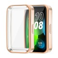 For Huawei Band 8 ENKAY Hat-Prince Full Coverage Electroplated Soft TPU Watch Case with Screen Prote